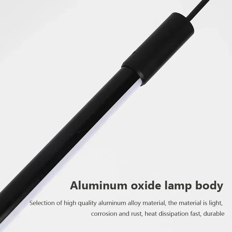 Modern LED Long Pendant Lights for Dining Room