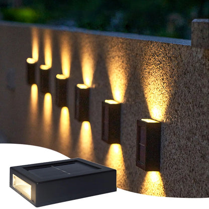 SunGlow Outdoor Wall Washer Solar Light