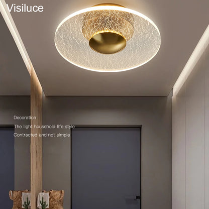 Modern LED Flush Mount Entryway Light Fixture