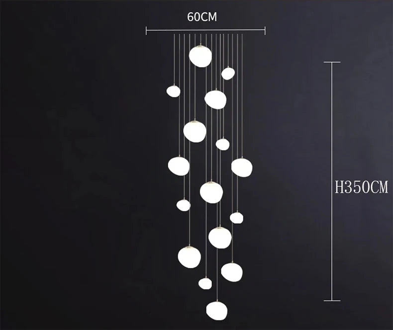 Modern Ceiling Chandeliers for Dining Room Hanging Light Fixture