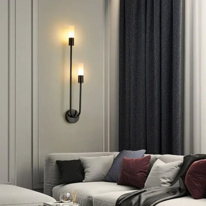 NordicLux Black Gold LED Wall Lamp