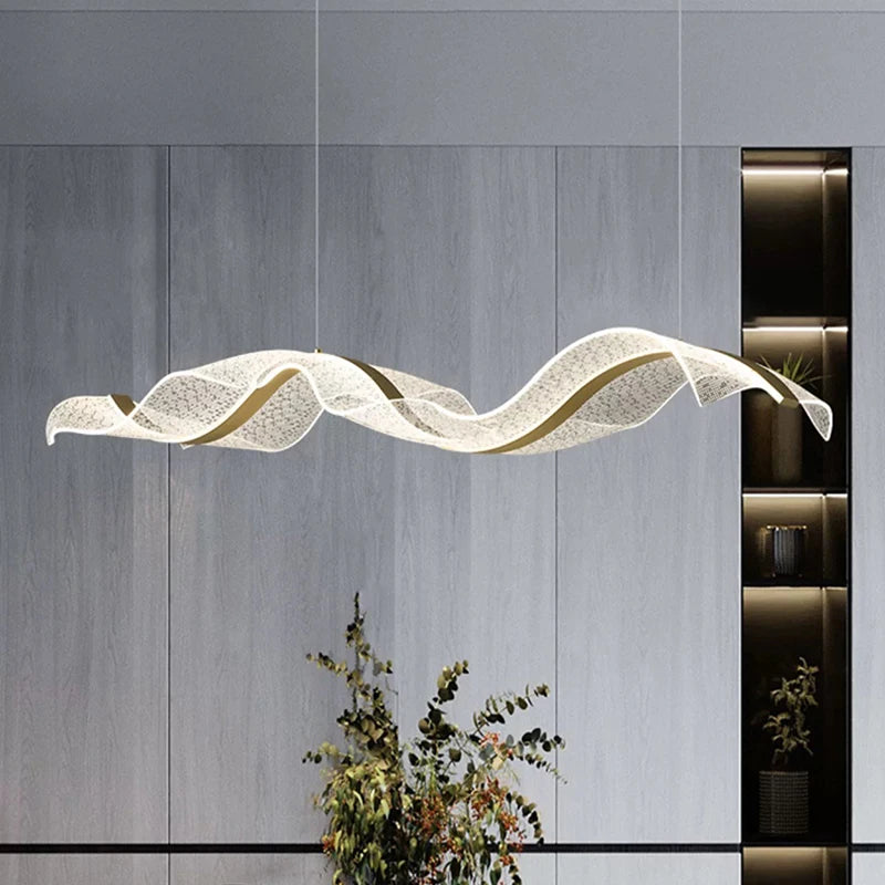 ChicGlow Pendant: Modern LED Chandelier