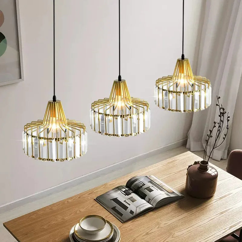 DARHYN Crystal LED Pendant Light