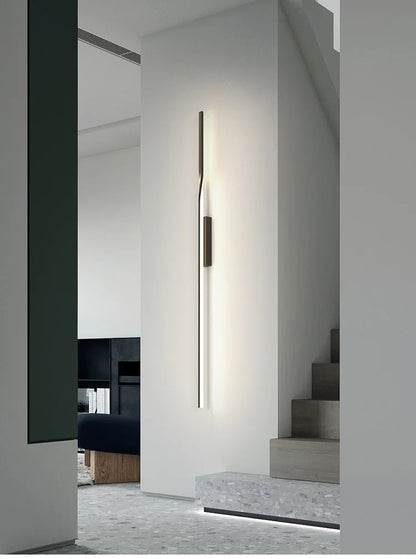 Elegant Black LED Wall Sconce for Modern Spaces