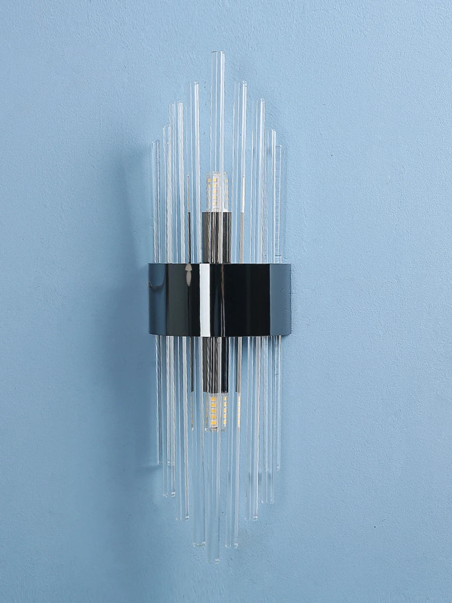 Crystal Up Down Sconce