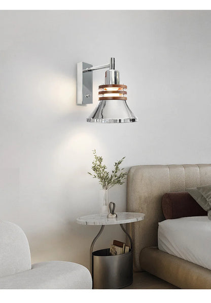 Retro Rotatable Wooden Wall Sconce Light