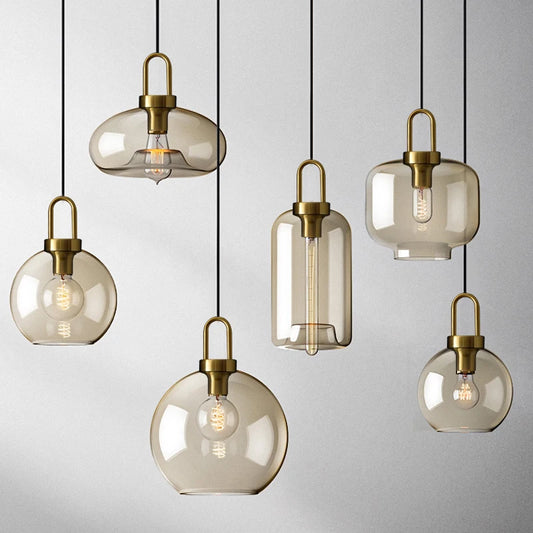 WADBTY Nordic Glass Pendant Light