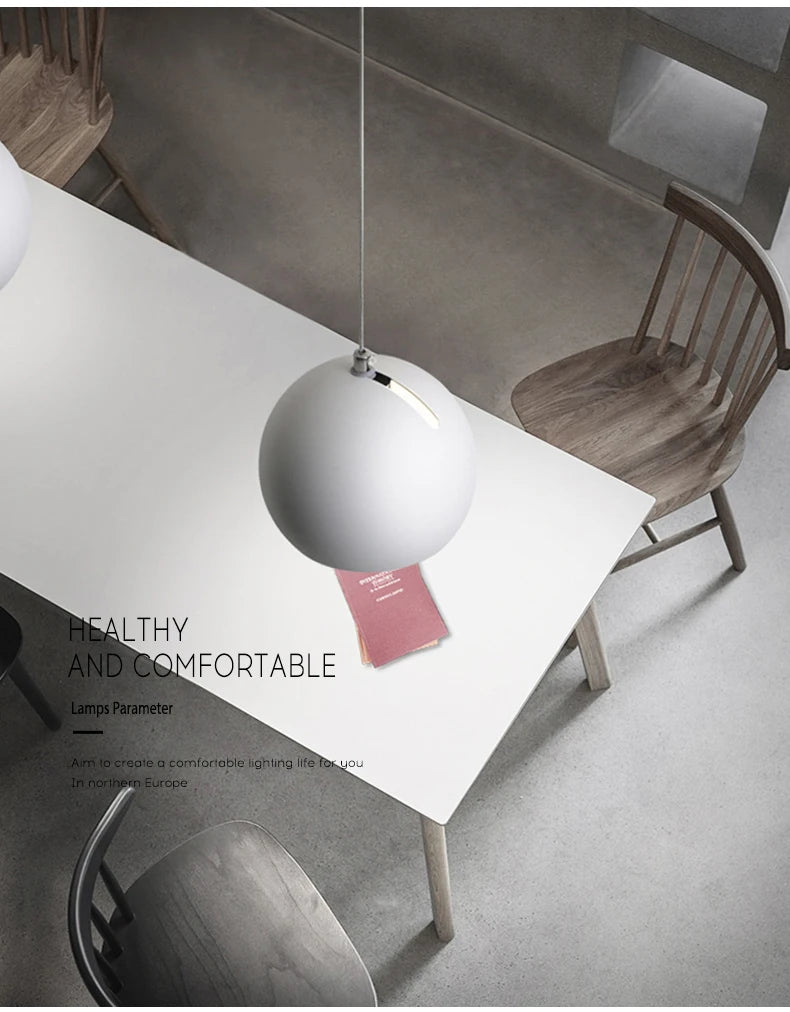 Nordic Round Ball Chandelier