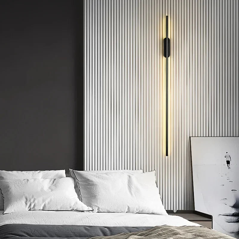 Modern Long LED Wall Lights for Bedroom