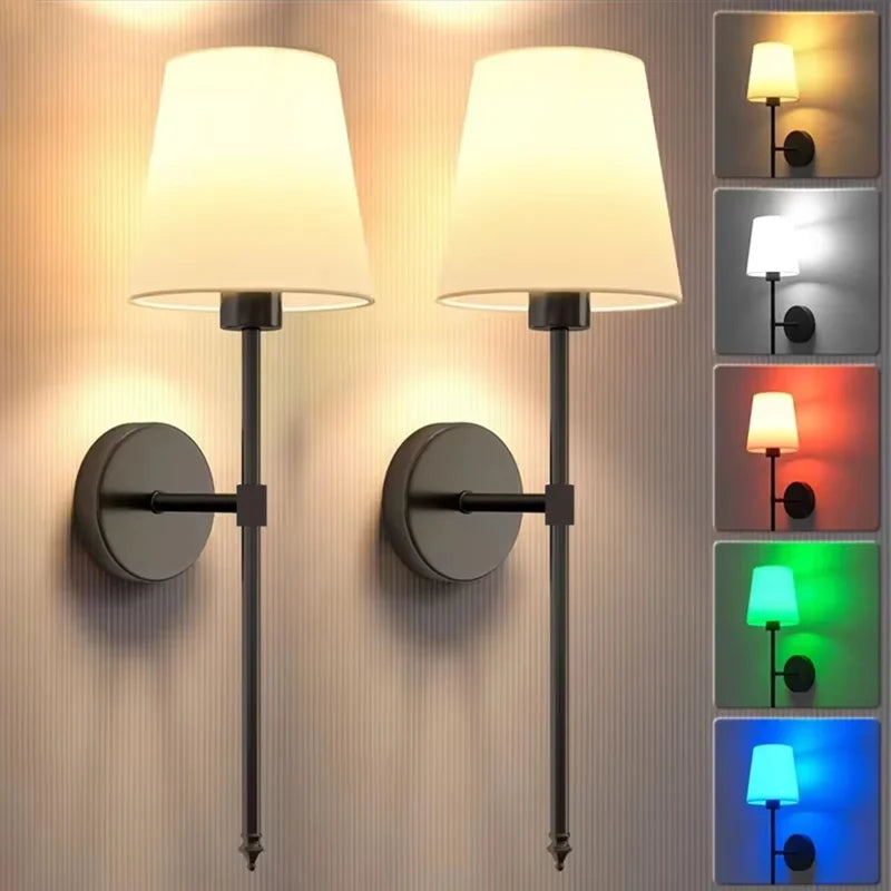 Rechargeable Remote Wall Sconce