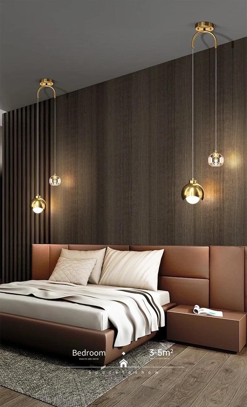 Glass Ball LED Pendant