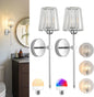Crystal Glance Wall Sconces
