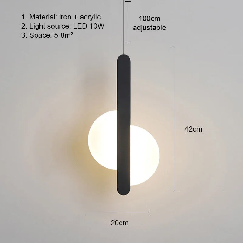 Modern Glow LED Pendant Chandelier for Home Decor