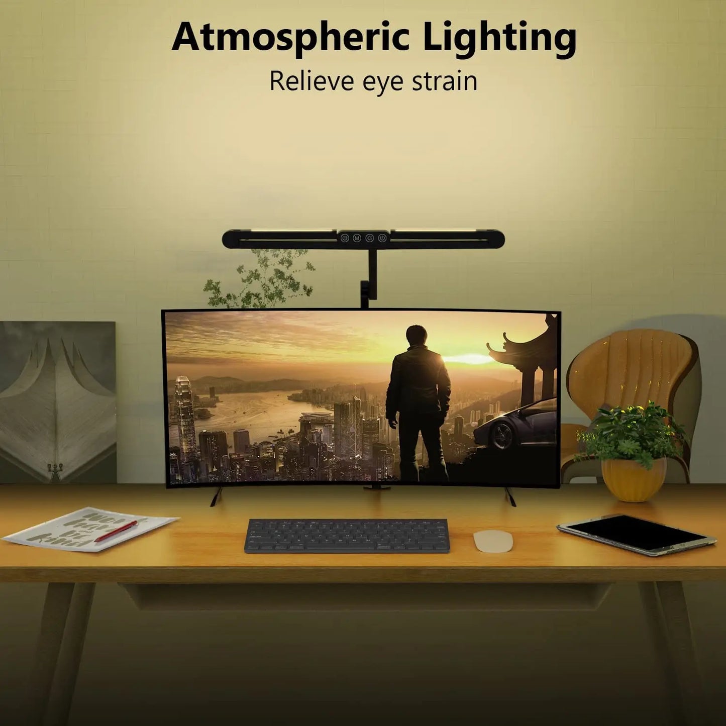 BrightClamp Architect LED Desk Lamp