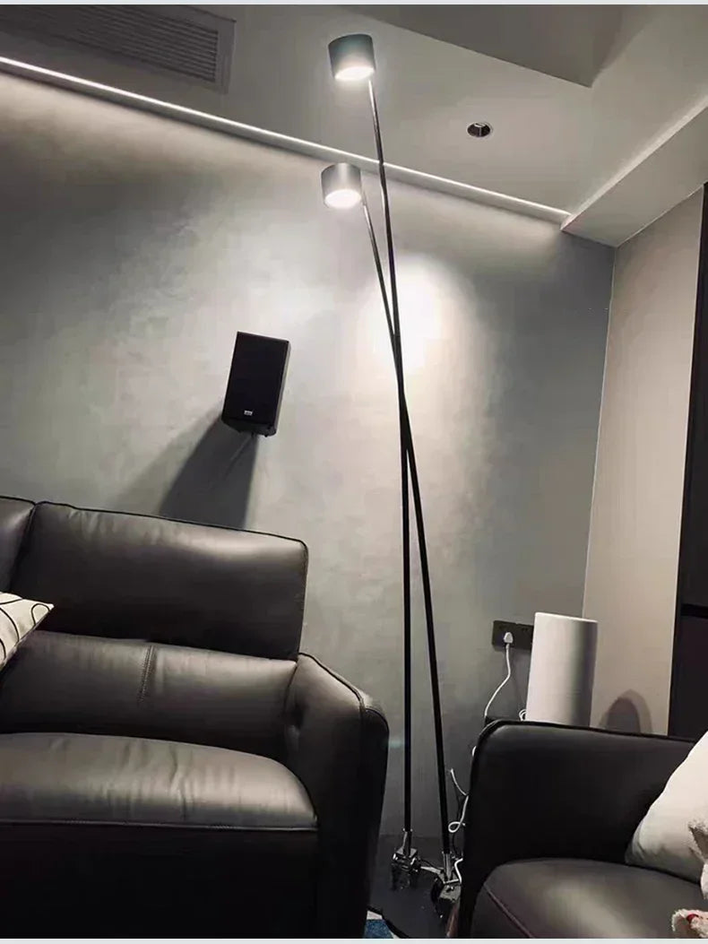 Modern Minimalist Floor Lamp Atmosphere Living Room