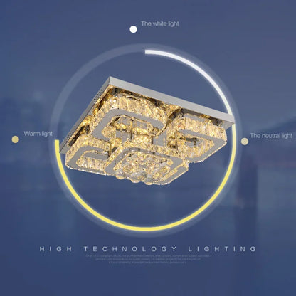 CrystalGlow Flush Light