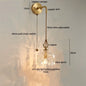 LuxCrystal LED Wall Sconce - Elegant Home Illumination
