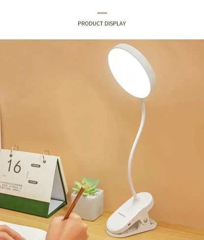 Clip-On Rechargeable Desk Lamp