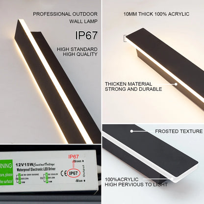 YNL Modern Long Wall Lamps