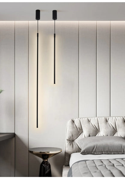 Modern LED Long Pendant Lights for Dining Room