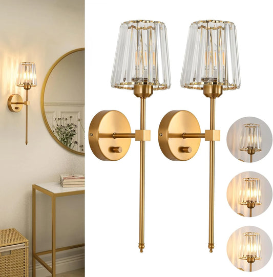 Crystal Glance Wall Sconces