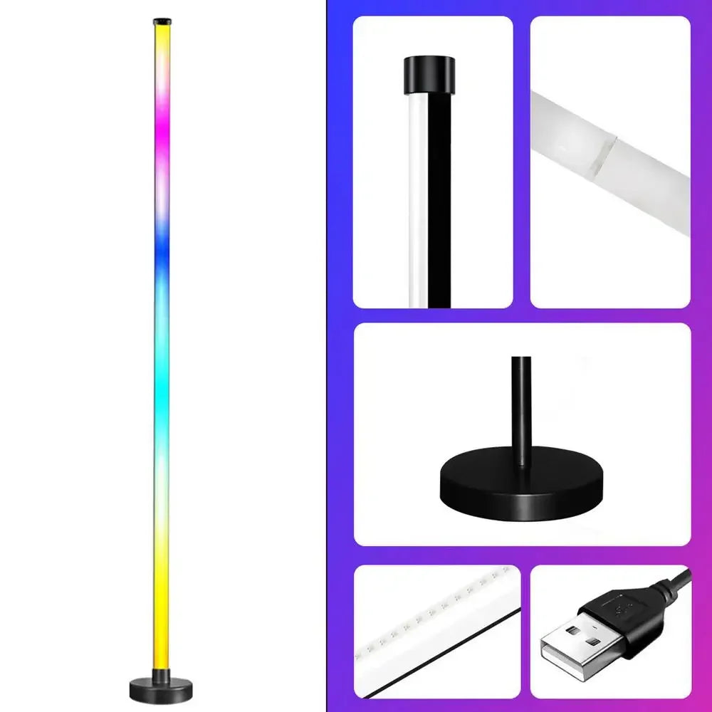 RGB Floor Lamp Modern Floor Lamp Music Sync