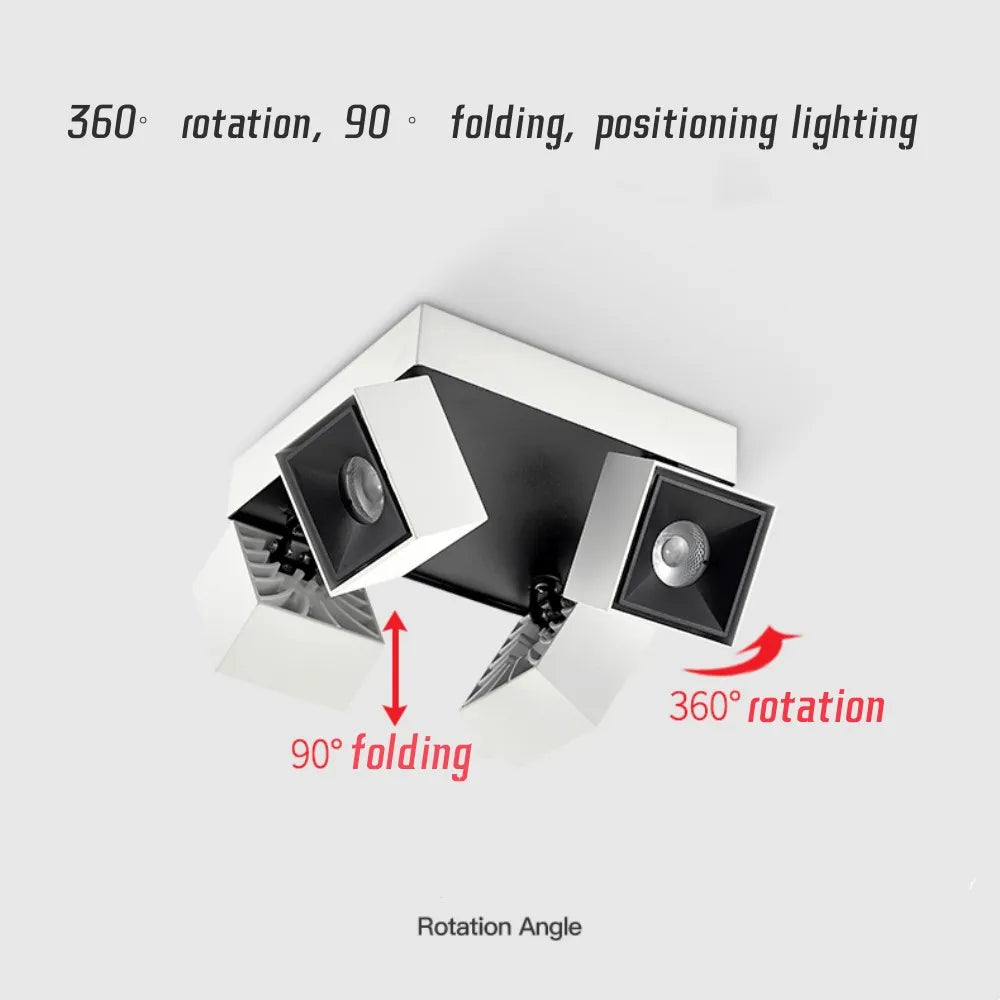 Dimmable 360° COB LED Downlight Spotlights