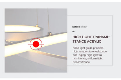 Linear LED Kitchen Island Pendant