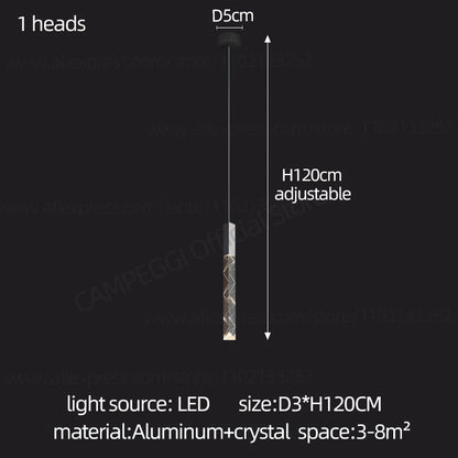 Crystal Loft LED Chandelier