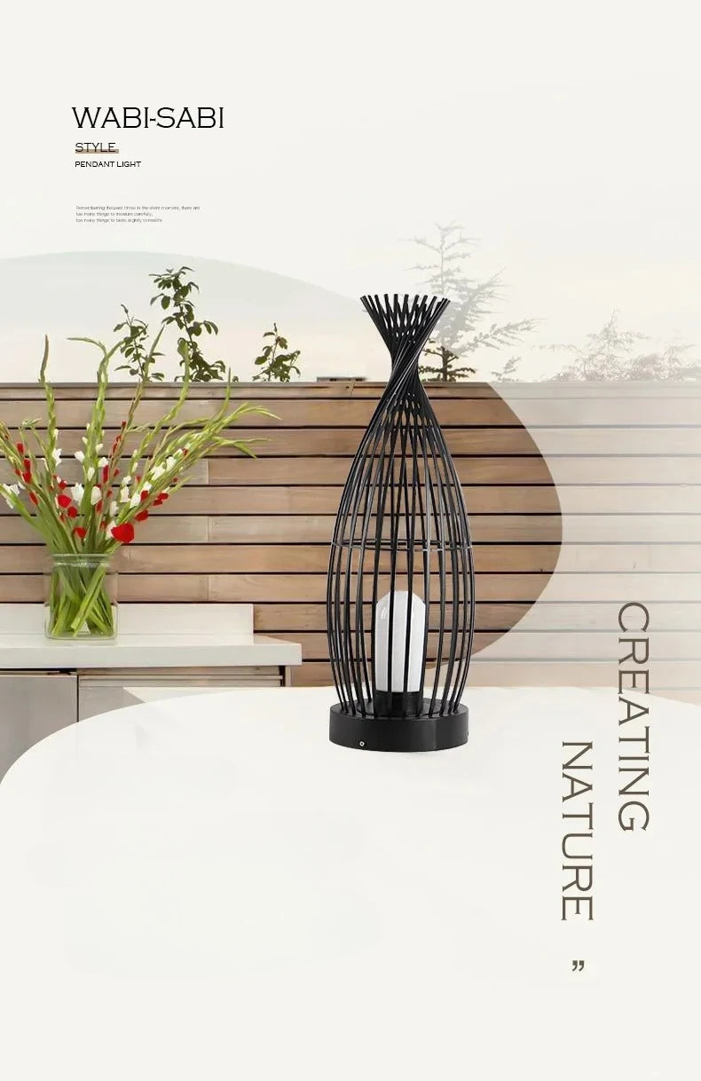 AquaGlow Outdoor Floor Lamp