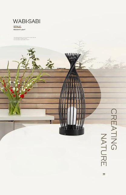 AquaGlow Outdoor Floor Lamp