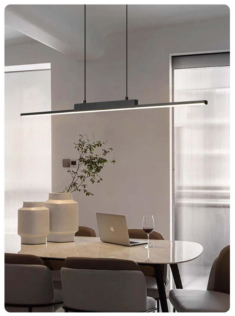Slim Linear LED Pendant