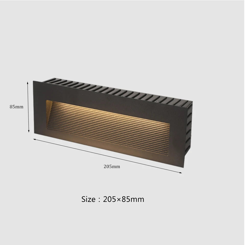 Recessed LED Step Light