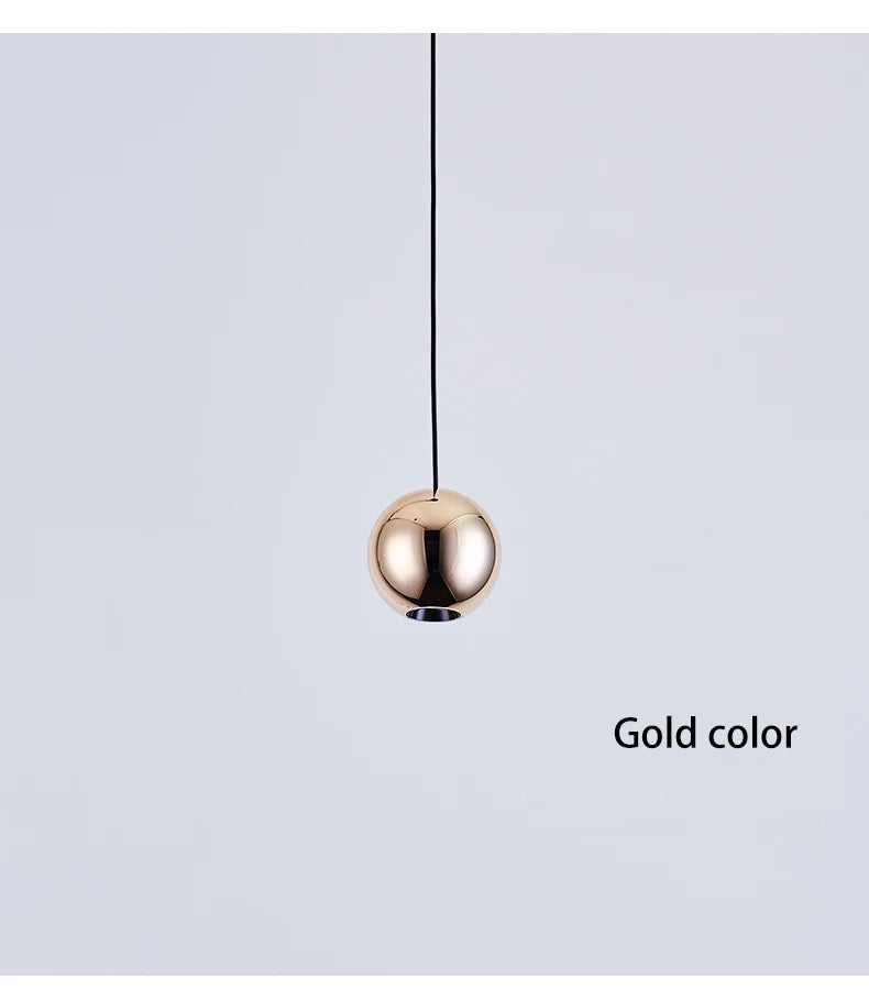 Aluminum Ball Pendant Light