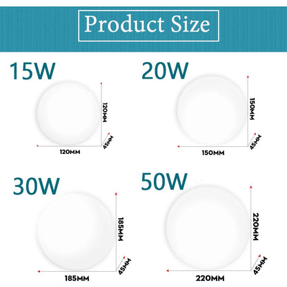 LED Ceiling Lamp 220V Ultra Thin Ceiling Lighting Fixture