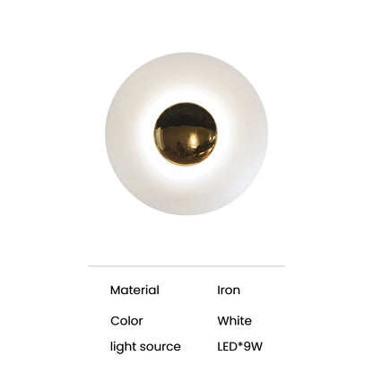 ChicGlow LED Wall Lamp: Modern Indoor Elegance