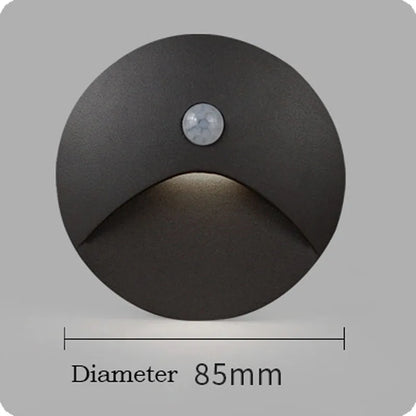 GlowGuard 3W LED Recessed Wall Light