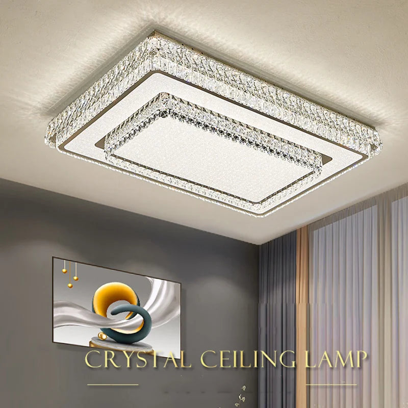 Luxe Crystal Chandelier