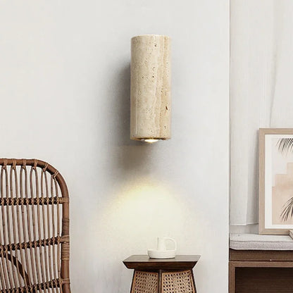 Travertine Wabi-Sabi Sconce
