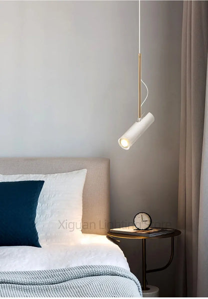 Nordic Glow: Minimalist LED Spotlights Chandelier