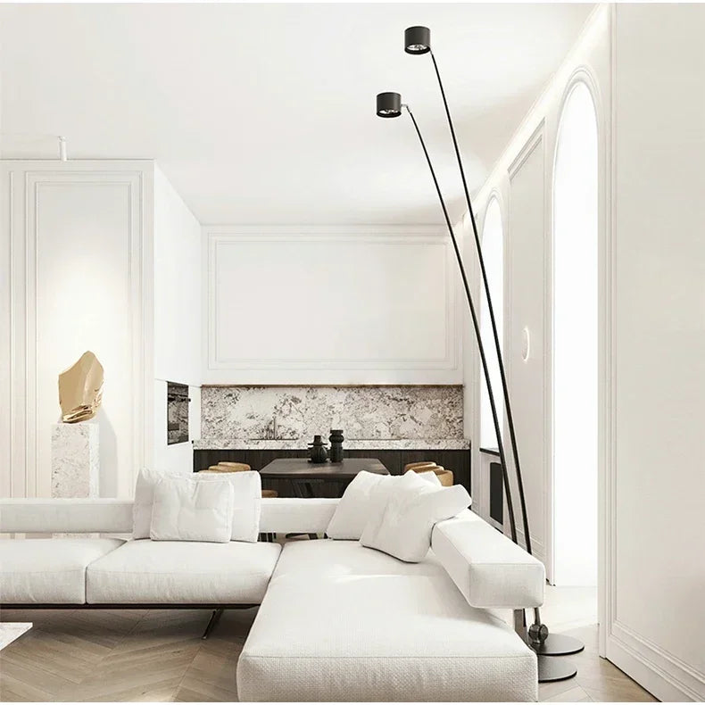 Modern Minimalist Floor Lamp Atmosphere Living Room