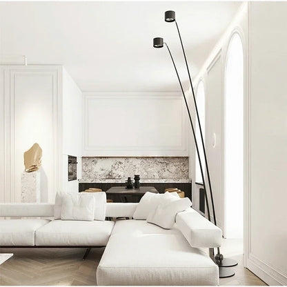 Modern Minimalist Floor Lamp Atmosphere Living Room