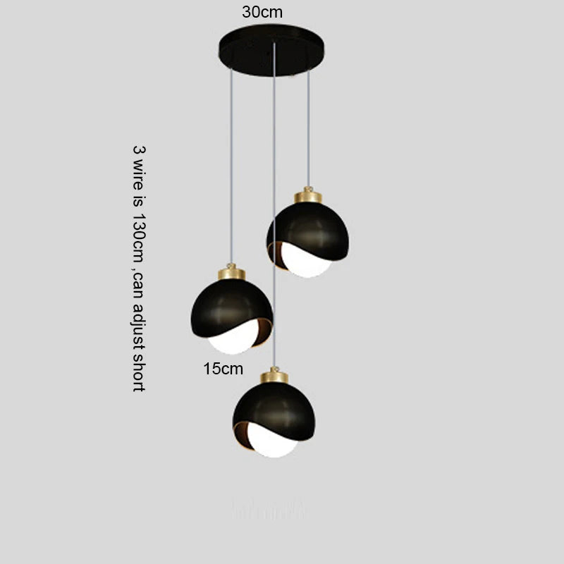 Glass Ball LED Pendant