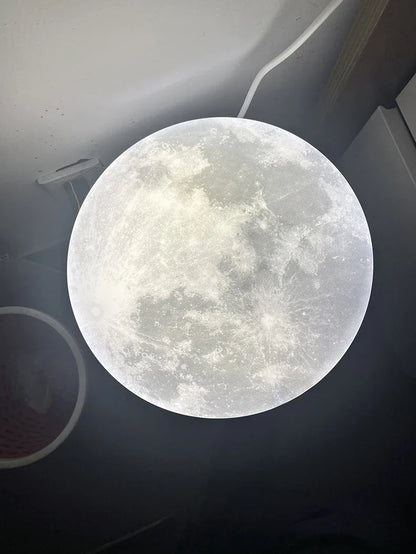 LunarGlow Modern Ceiling Lamp for Stylish Spaces