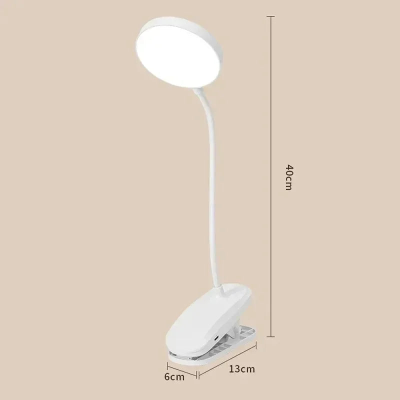 Clip-On Rechargeable Desk Lamp