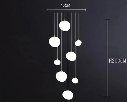 Modern Ceiling Chandeliers for Dining Room Hanging Light Fixture