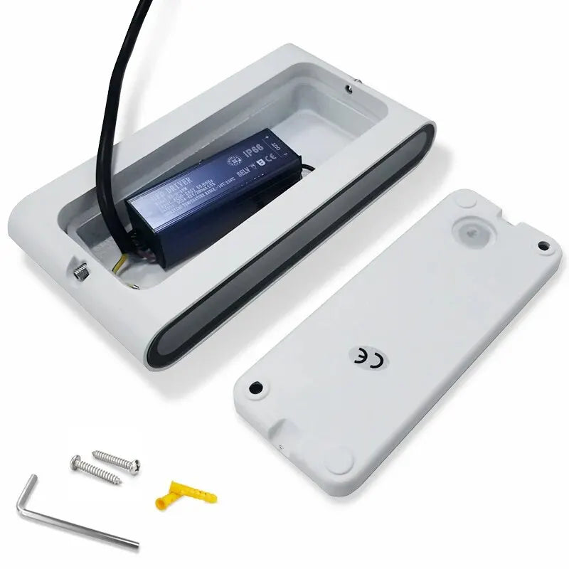 AquaGlow Modern LED Wall Lamp - Outdoor/Indoor Light