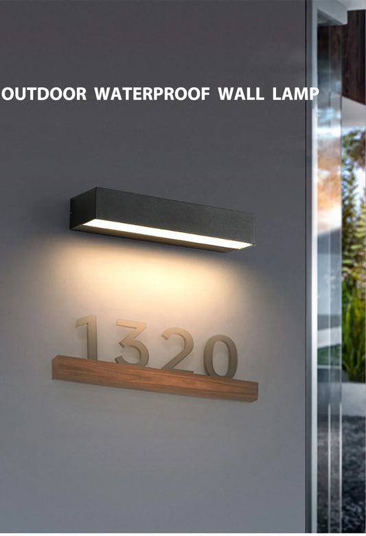 AlumaGlow IP65 Outdoor Wall Sconce