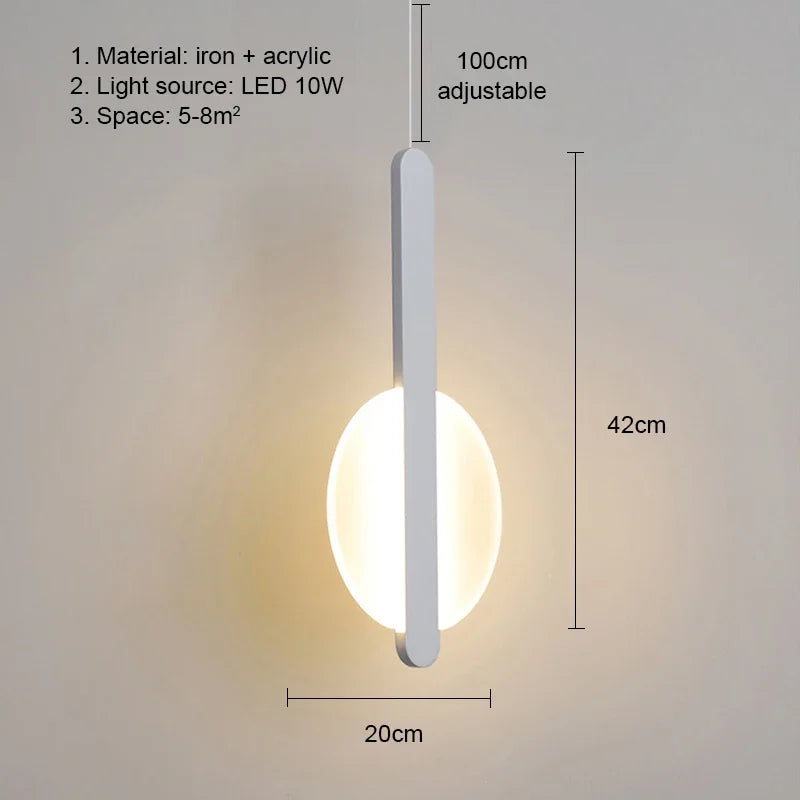 Modern Glow LED Pendant Chandelier for Home Decor