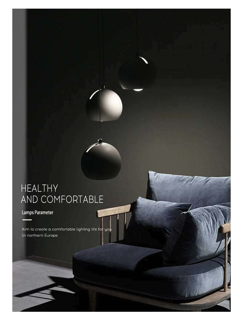 Nordic Round Ball Chandelier